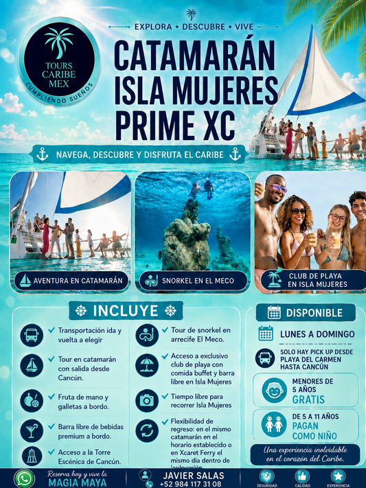 ISLA MUJERES CATAMARÁN PRIME XC