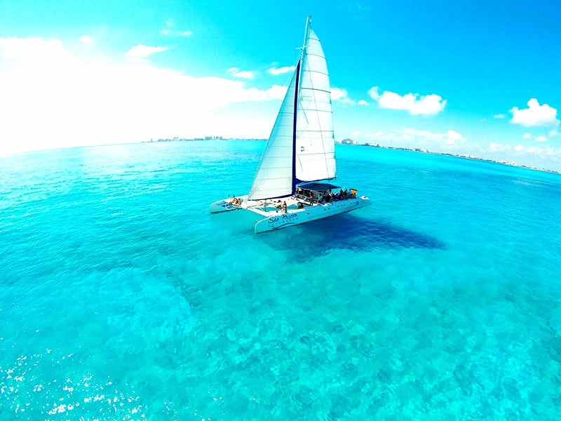 CATAMARAN-COZUMEL-EL CIELO-SNORKEL